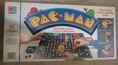 Pac Man Board Game Vintage MB 1980s Retro Arcade Classic Complete. Rare • £21