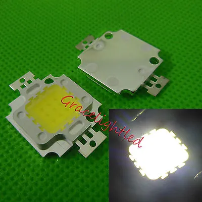 1pc 10W Cool White 30000-35000K Hihg Power Led Bead 30*30mil Epistar Chip F DIY • $1.09