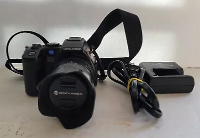 Vtg Konica Minolta DiMAGE A200 Digital Camera GT Lens W/Battery Charger Untested • $9