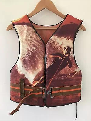 Vtg Stearns Buoyant Sans Souci Life Jacket Vest Flotation Device Adult Small 38  • $134.99