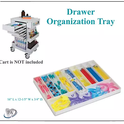 Dental Cart Supply Cart Drawer Tray Organization Of Dental Instruments Material • $29.95