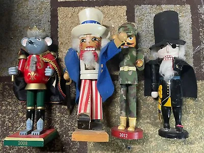 Misfit Nutcracker Lot Of 4 Each One Needs Help!!! • $34.99