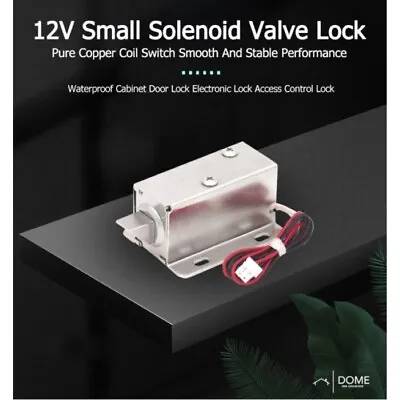 £10.45 • Buy IDOME Electromagnetic Door Lock Electric Magnetic Control Bolt Lock Switc UK 12V