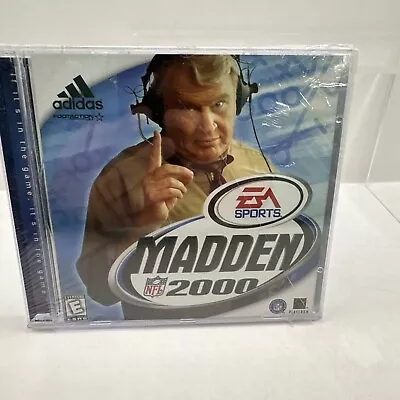 EA Sports Madden NFL 2000 Computer Game Presented By Adidas (CD ROM 1999) • $9.99