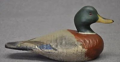 AGED EAST COAST STYLE MALLARD DRAKE Duck Decoy Decoys Original Paint WMW #1 • $54.99