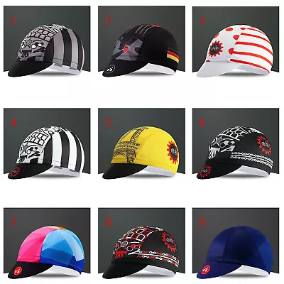 2024 Vintage Cycling Cap Under Helmet Cap Outdoor Sport Riding Running Bike Hat • $19.79