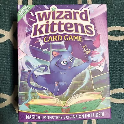 Wizard Kittens Card Game (with Magical Monsters Expansion Exclusive Edition) • £33.77
