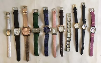 11 Ladies Watches Job Lot. Solo-Ravel-IEKE-DDP & More • £16.95