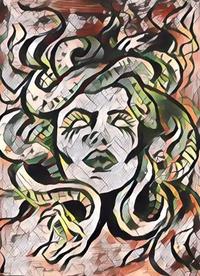 11”x17” Alt Medusa Print Signed And Numbered. • $12