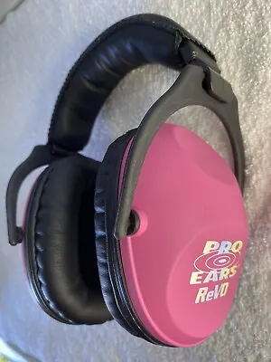 Pro Ears ReVo Kid’s Passive Hearing Protection Pink Ear Muffs Youth • $6.99