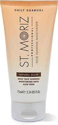 St Moriz Professional Daily Face Tanning Moisturiser In Light | Hydrating Face  • £5.83