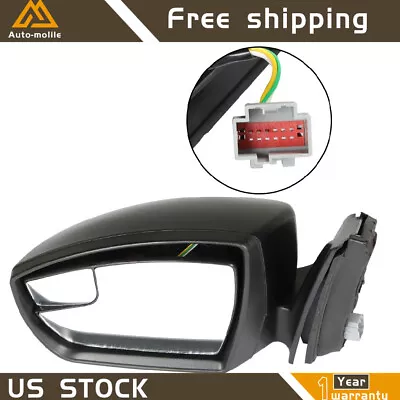 For 2015-2017 2018 Ford Focus Sedan Front Left Driver Side Mirror LH F1EZ17683L • $93.75