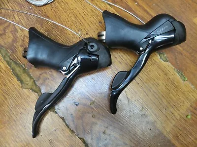 Shimano Sora St-3500 9 Speed Double Sti Shifter / Brake Lever Set • $119.99