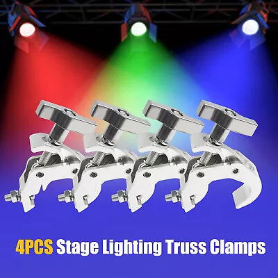 4x Light Truss Clamps DJ Lighting O Clamp Global Mount Heavy Duty Alloy 330LBs • $35.20