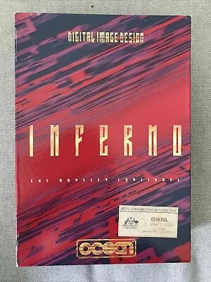 Inferno : The Odyssey Continues - 1994 Pc Game - Original Rare Big Box Edition • $65