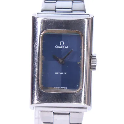 OMEGA Deville Ref.511.0459 Antique Cal.1070 De Bill Watches Silver/blue St... • $363