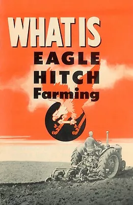 Case Brochure What Is Eagle Hitch Farming PTO Hydraulic Control Tractor Booklet • $20