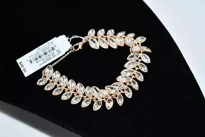 Southern Living Borrowed & Blue Marquis Line Bracelet In Gold Multi #BBB97546CRY • $34.99