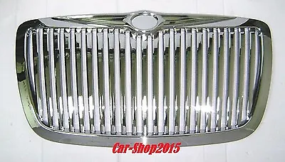 2005-2010 Chrysler 300 300C Front Grill Hood Grille All Chrome Vertical Style • $269.50