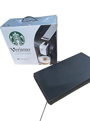 Verismo 580 Espresso Coffee Machine Piano Black By Starbucks 🟢 • $39.99