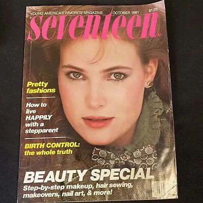 Vintage Seventeen Magazine October 1981 • $25