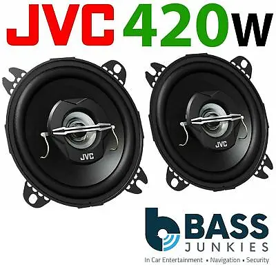 £22.95 • Buy JVC Peugeot 107 2005 - 2015 MK1 Front Dash 4  10cm 2 Way 420 Watts Car Speakers