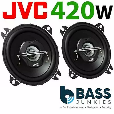 JVC Peugeot 107 2005 - 2015 MK1 Front Dash 4  10cm 2 Way 420 Watts Car Speakers • £22.95