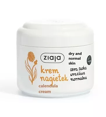 Ziaja Calendula Cream Dry And Normal Skin 100 Ml • £7.65