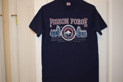 $12 • Buy Pigeon Forge Tennessee Great Smoky Mountains Vtg 90s Single Stitch T Shirt M S/M