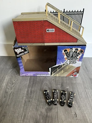 £69.95 • Buy Tech Deck Street Tour Hollywood Fingerboard Ramp 2009 SPINMASTER STAIRS RARE