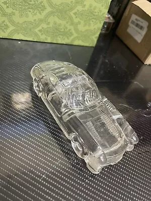 Crystal Mercedes Coupe Figurine Paperweight Sasaki Crystal- No Sticker • $30