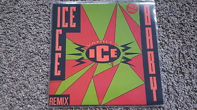 Vanilla Ice - Ice Ice Baby 12'' Disco Vinyl (Queen/David Bowie - Under Pressure) • $116.45