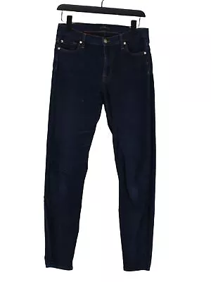 For All Mankind Women's Jeans W 30 In Blue Polyester With Elastane Skinny • £10.20