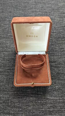 Omega Watch Box Vintage Velvet • $35