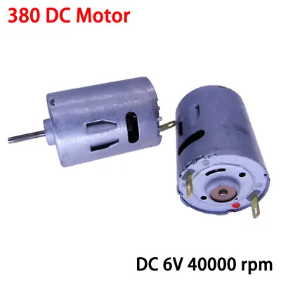 Ultra-high Speed Motor 380 DC Motor 6V 40000 Rpm For RC Boat Toy DIY Model Car • £2.56