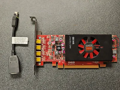 Dell AMD FirePro W4100 2GB 4x Mini Display Port PCI-E X16 Graphics Video Card • $19