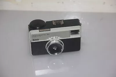 Kodak Instamatic 33 126 Film Camera Black & Silver W Original Case • £9.99