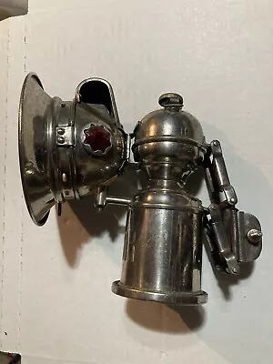 Luxor Antique Brass Carbide Vintage Bicycle Acetylene Light Lamp * Estate Find* • $56.55