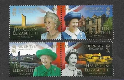 £5.75 • Buy Guernsey The Life Of Queen Elizabeth Set Mnh 2023 Royalty