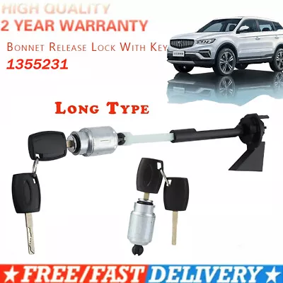 Bonnet Release Lock Latch Catch Repair Set FOR Ford Focus MK2 2004-2012 1355231 • $26.21