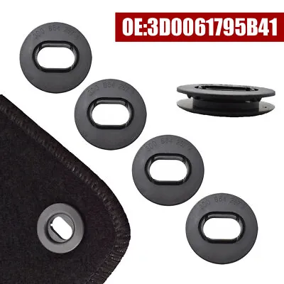 4x Car Floor Mat Fastener Carpet Clamp Clips For VW Golf GTI Seat Leon MK1 Skoda • $6.22