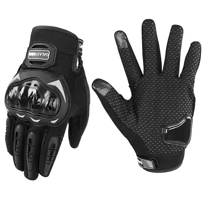 For Fox Racing Bomber Motorcycle Touchscreen Motocross Racing Metal MTB Gloves • $17.99