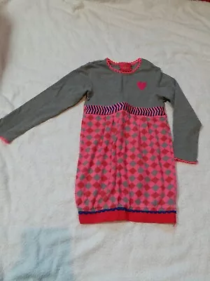 Mim Pi Long Sleeve Dress Age 4. Good Condition. UK POST ONLY • £15