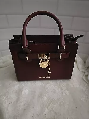 Michael Kors Handbag Crossbody Purse Hamilton Small Satchel MK Bag Cherry NWT • $99.99