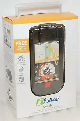 NEW IPhone 4s/4/3gs/3 BIKE MOUNT Case BLACK IBike Coach GPS Computer Waterproof • $6.60