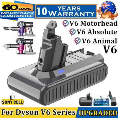 Replacement Battery For Dyson V6 Animal SV03 SV04 SV09 DC58 DC59 DC61 DC72 DC74 • $29.99