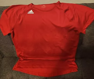 Adidas Top HILO Jersey - Red Size XL NWT   • $9.99