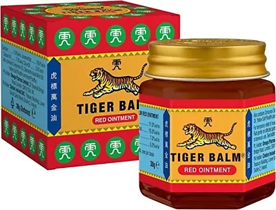 £8.97 • Buy Tiger Balm Red Ointment 30g - Temporary Relief From Minor Muscular Aches & Pains
