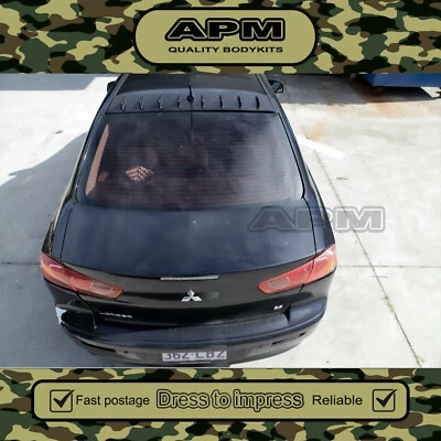 $83 • Buy APM Well Made Plastic Shark Fin Spoiler For Mitsubishi Lancer 2007-2017 CJ/CF