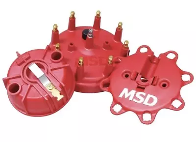 MSD 84085 Distributor Cap And Rotor Kit - Red Ford HEI • $39